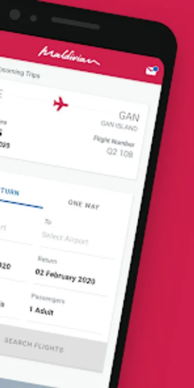 Maldivian Mobile App screenshot